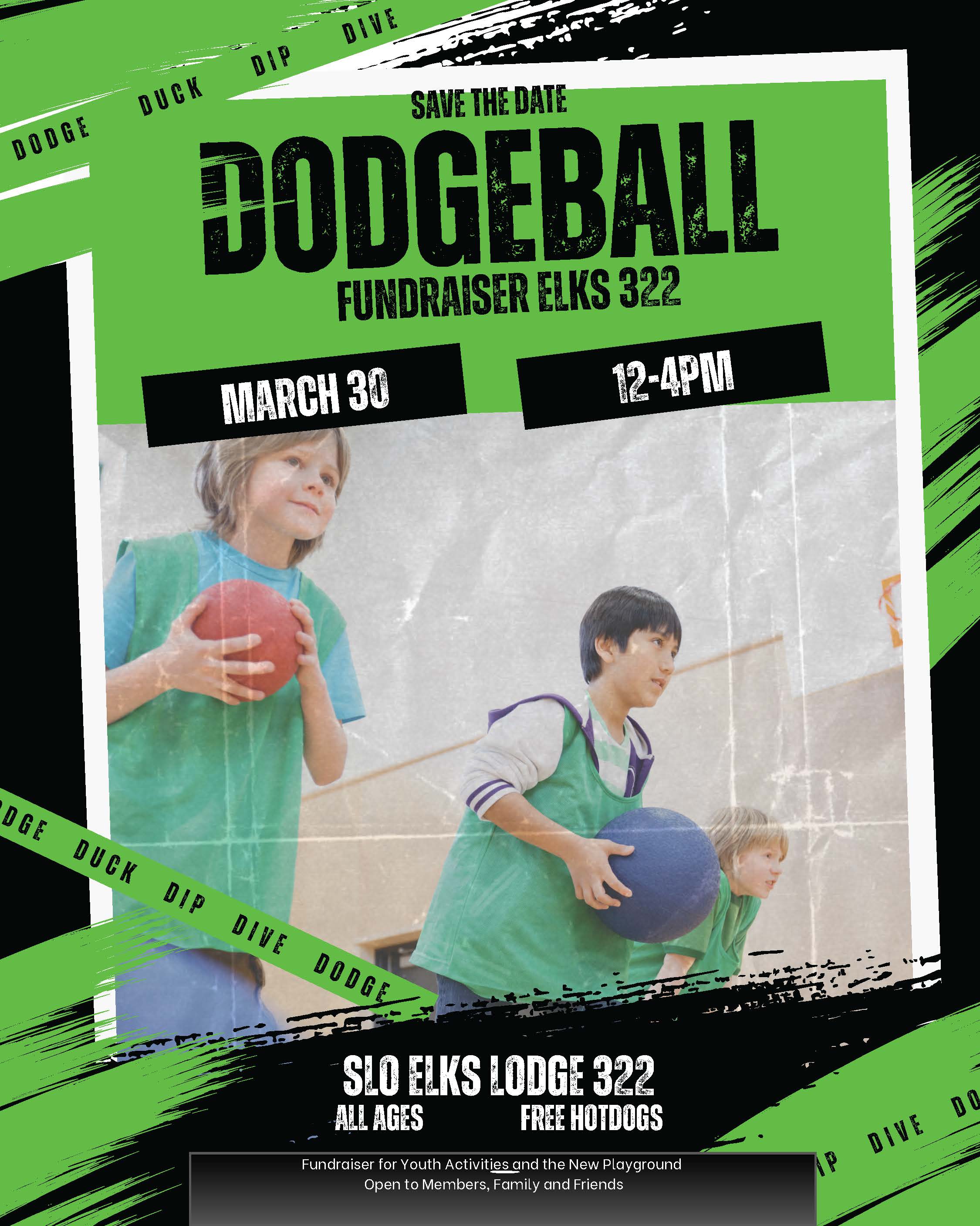 Kids playing dodgeball